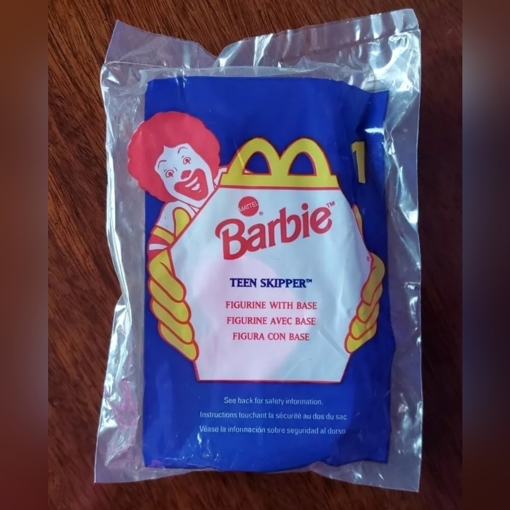 2 Barbie McDonalds Happy Meal Toy 1999 Malibu#9 & 1998 Teen Skipper#1 - Picture 3 of 10